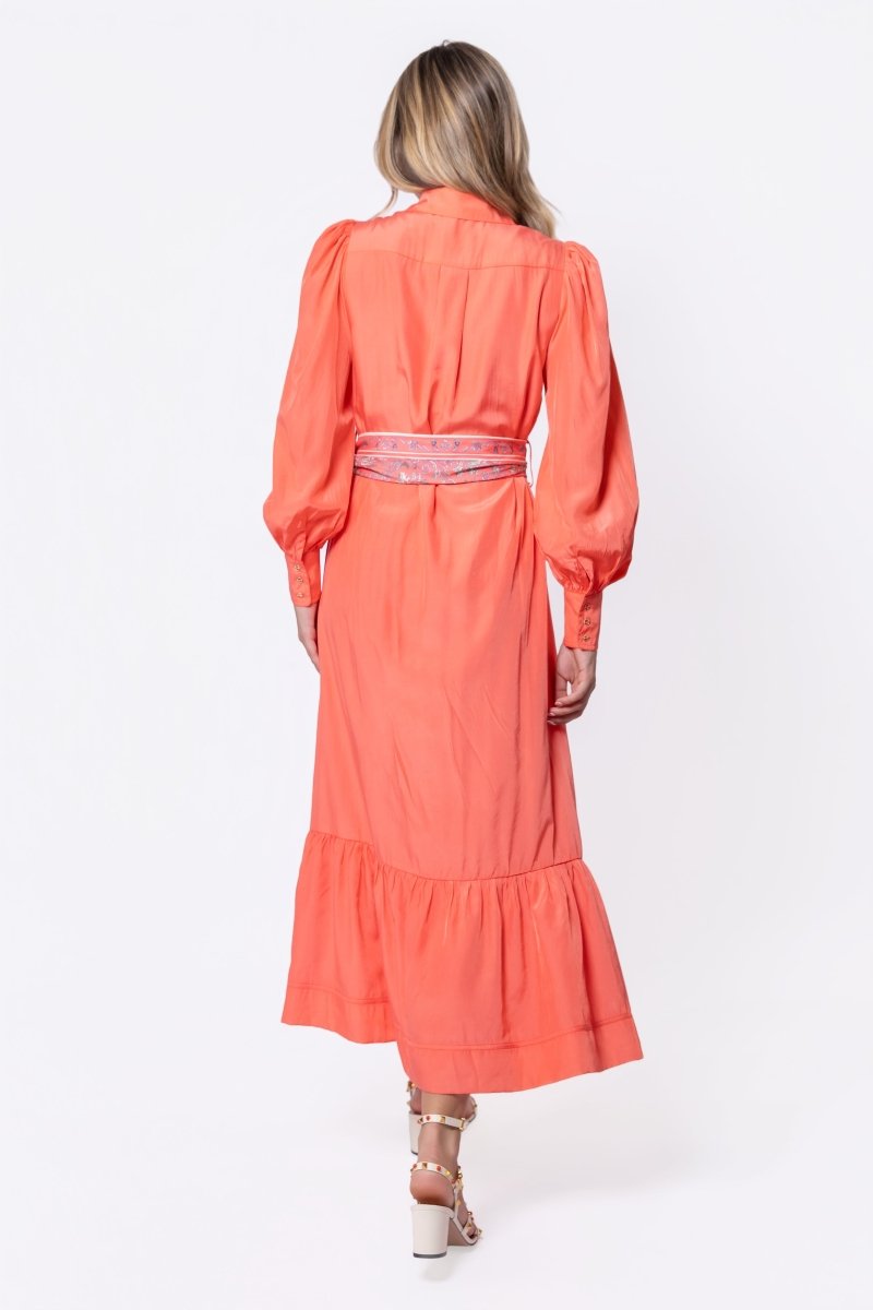 Alex Dress 53" (Coral Pink)