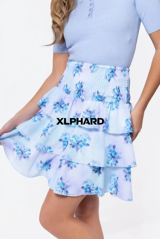 Ana Skirt (Blue Purple) - Skirt
