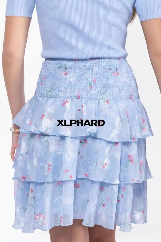 Ana Skirt (Light Blue) - Skirt
