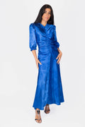 Audrey Dress Short Sleeve (Royal Blue)